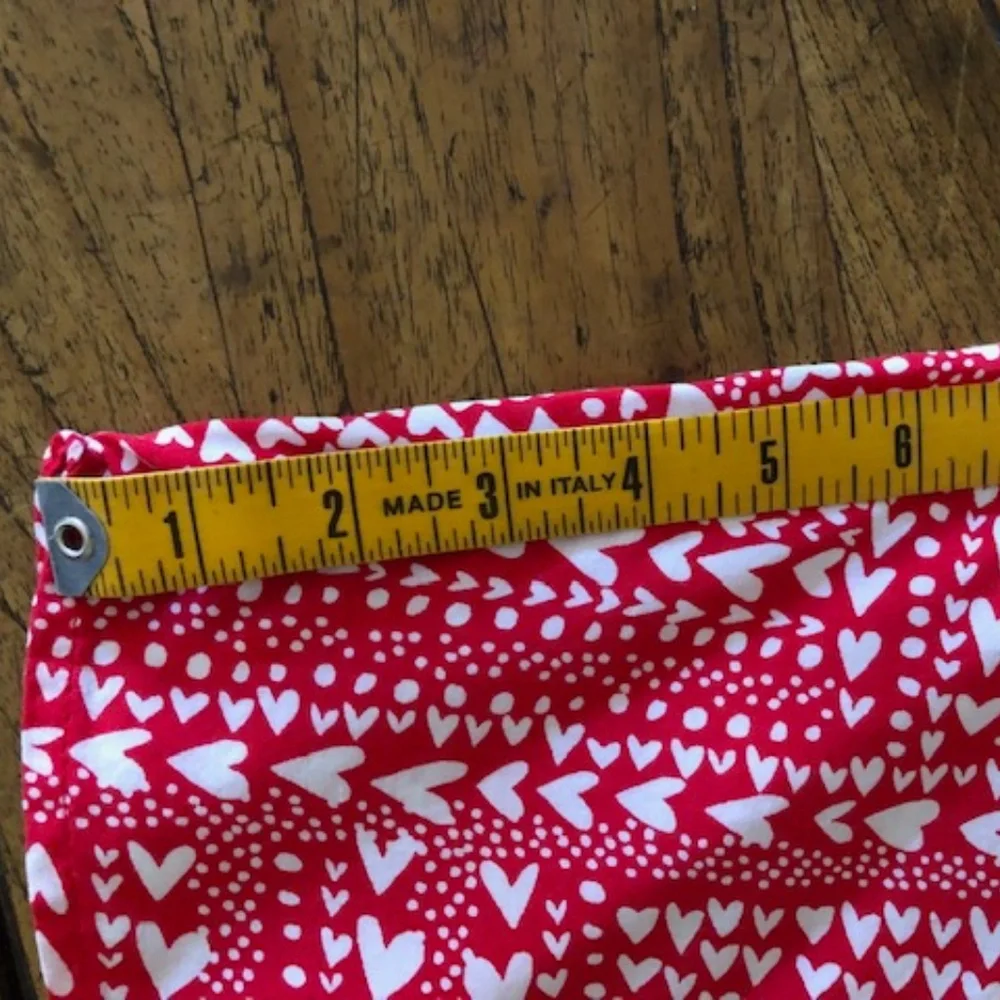 Victoria's Secret “Hearts for My Sweet Heart” Red & White Short Kimono Robe O/S - Picture 15 of 16